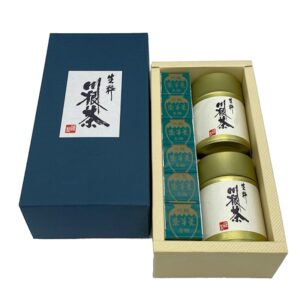 80g缶2本茶羊かん詰合せ