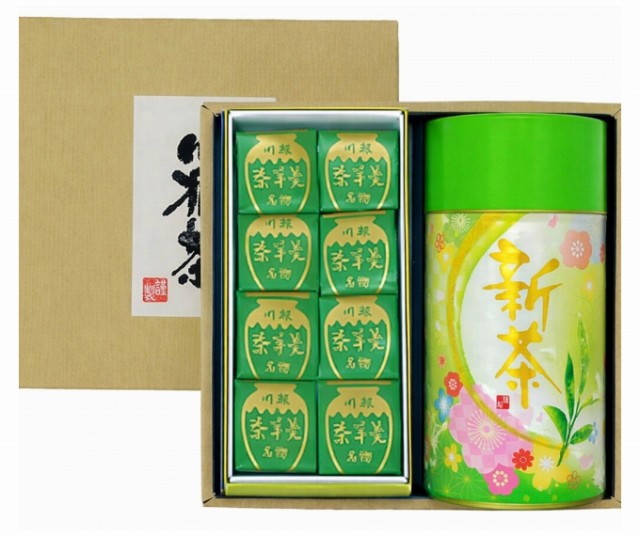 200g新茶缶羊かん詰合せ